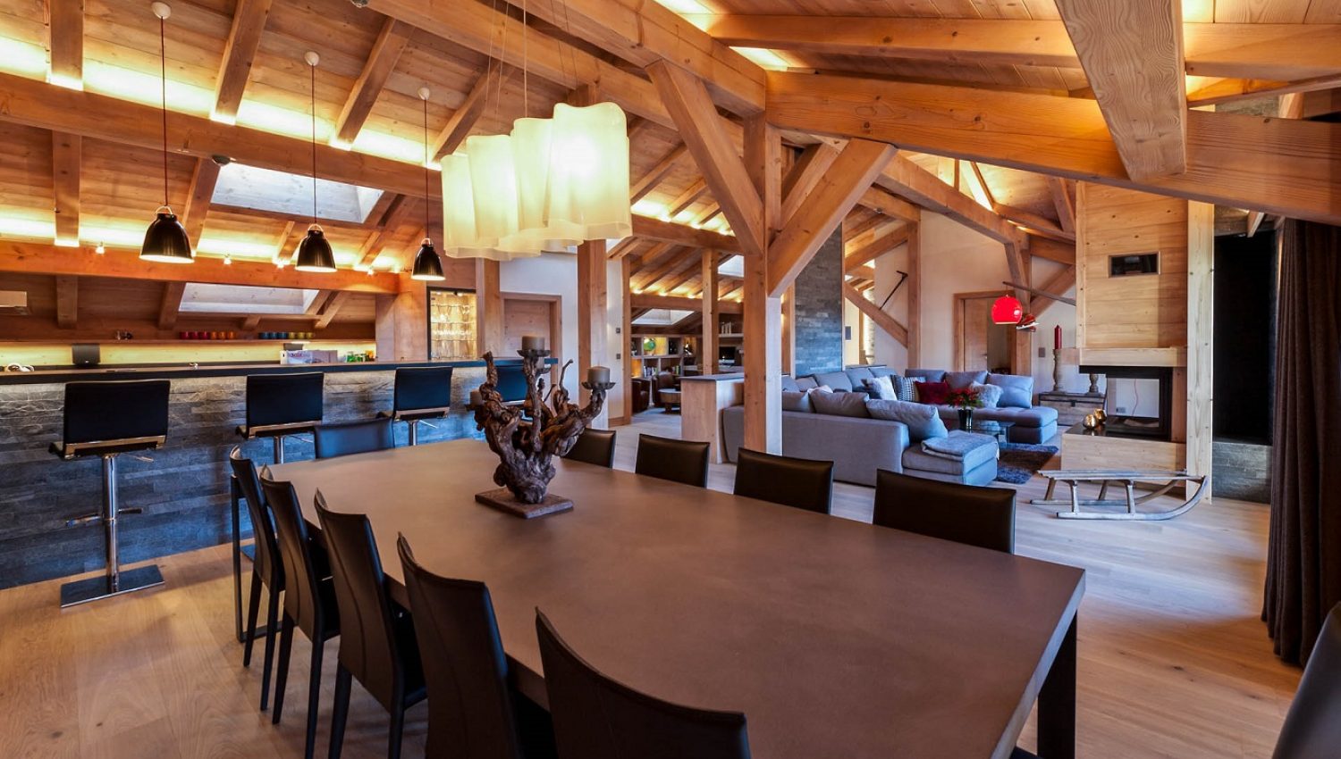 The Penthouse in Les Gets, France White Blancmange