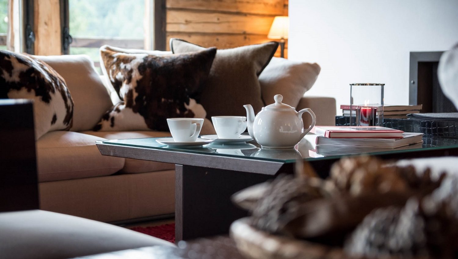 Chalet Ferme de Moudon Summer in Les Gets, France - White Blancmange