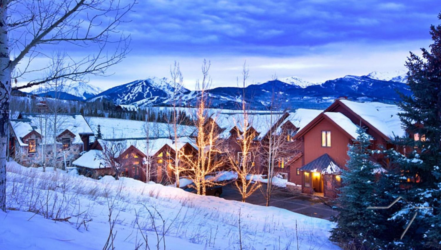 Aspen Luxury Ski Chalets and Resort Information White Blancmange