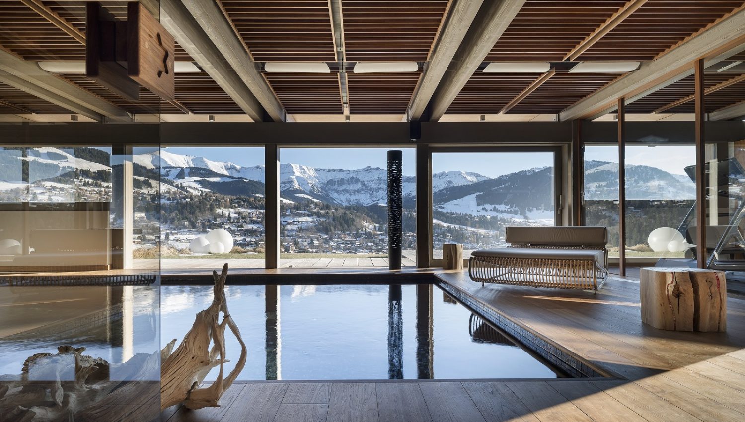 Chamonix luxury ski chalets and resort information white blancmange