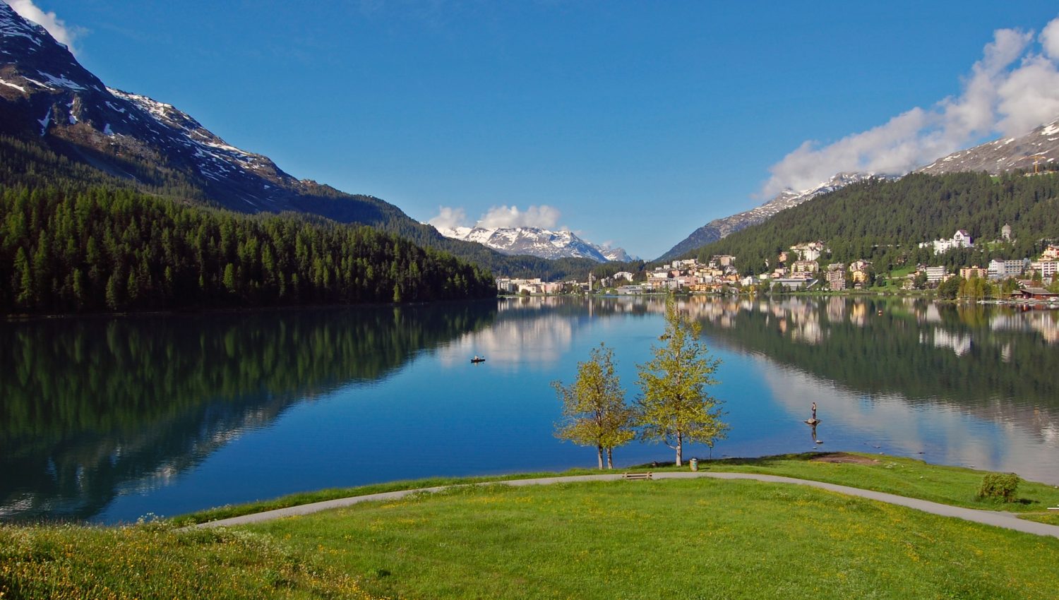 St Moritz In Summer White Blancmange