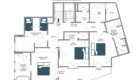 Val D Isere Apartment 201 Floorplan Level 1