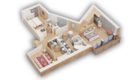 Val D Isere Apartment Chalet Artemis Floorplan Level 1