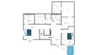 Chalet clambinet Ground Floor