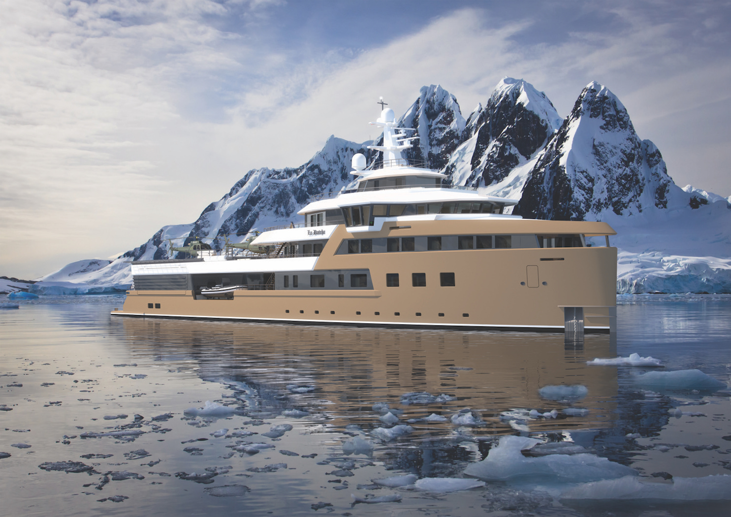 antarctic expedition yacht