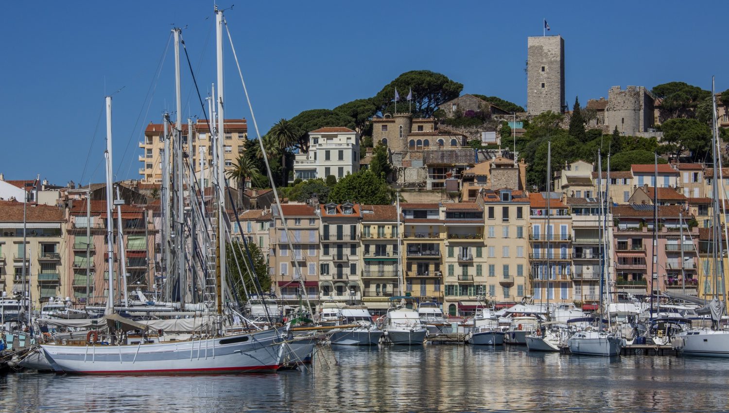 Cannes & Mougins in Summer - White Blancmange